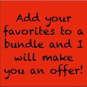 Bundle 2 items and save  15% plus only pay 1 ship